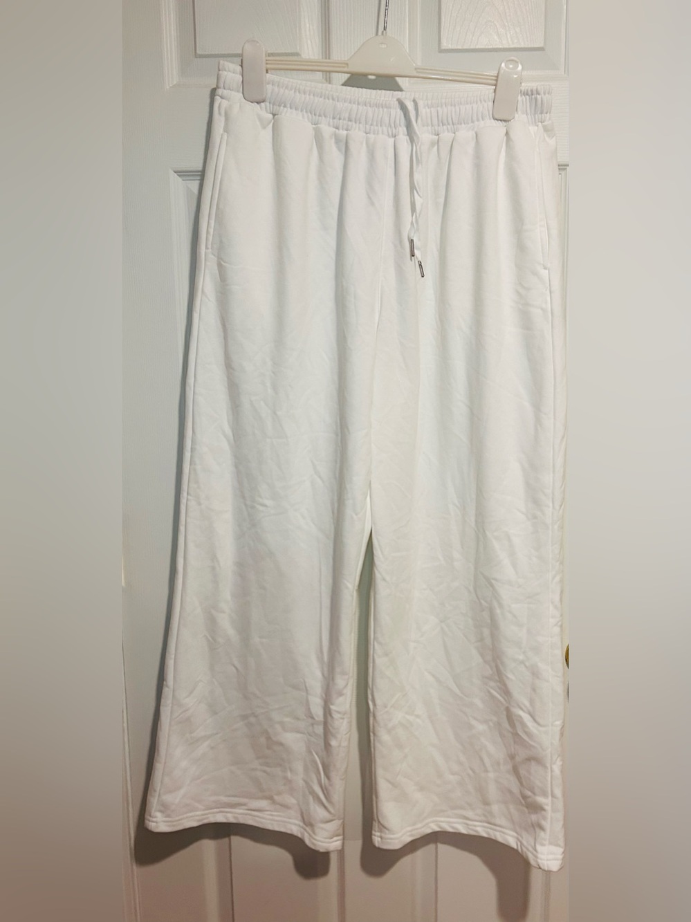 NWT Women’s Lomon White Drawstring Lounge Pants Size XL - Picture 5 of 5